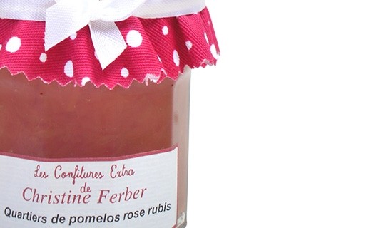 Confiture de pomelos rose rubis - Christine Ferber