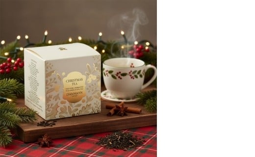 Thé Christmas Tea - sachet cristal - Dammann Frères