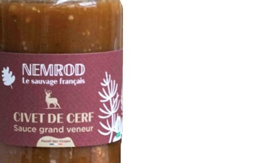 Civet de cerf sauce grand veneur - Nemrod