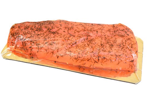 Saumon norvégien mariné a l'aneth – coeur de filet - Kaviari