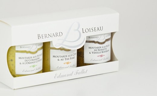 Coffret 3 moutardes Bernard Loiseau - Fallot