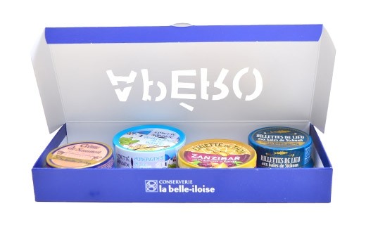 Petite boite Petit apéro des amis, coffret gourmand - la Belle-iloise