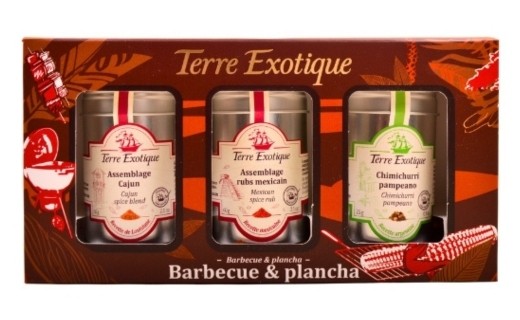 Coffret épices - Barbecue & Plancha - Terre Exotique