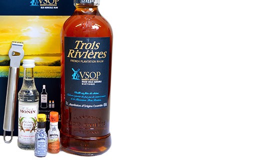 Coffret Trois Rivières - VSOP + 1 verre de dégustation