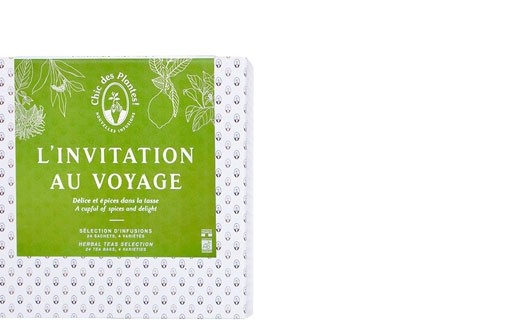 Coffret infusions L'invitation au voyage - Chic des Plantes