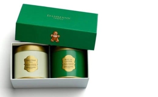 Coffret Let It Snow - 2 mini boîtes - Dammann Frères
