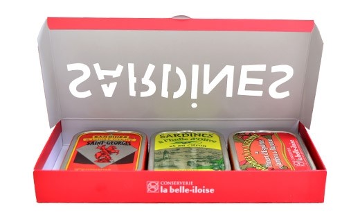 Coffret sardines - La Belle-Iloise - La Belle-Iloise