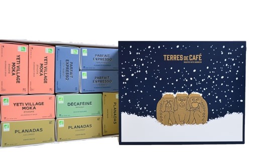 Coffret Café capsules 10 boîtes - Terres de café