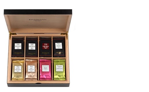 Coffret Bois thés en sachet