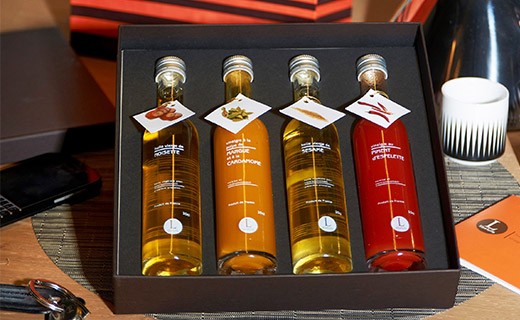 Coffret Vinaigres à la pulpe de fruits - Libeluile