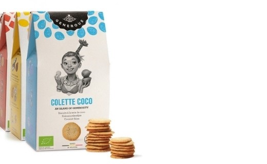 Biscuits à la noix de coco - Colette - Generous
