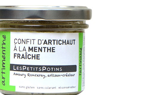 Confit d'artichaut à la menthe fraiche - Artimenthe - Les Petits Potins