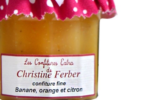 Confiture à la banane et orange maltaise - Christine Ferber