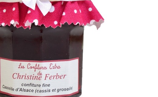 Confiture casseille d'Alsace - cassis et groseille - Christine Ferber