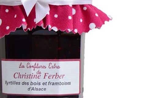 Confiture pour Lilly - myrtille et framboise  - Christine Ferber