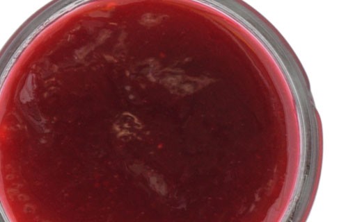 Confiture de framboises et violette - Christine Ferber