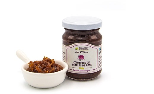 Confiture de pétales de rose - Terroirs du Liban