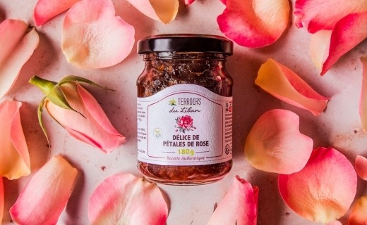 Confiture de pétales de rose - Terroirs du Liban