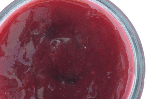 Confiture de vieux garçon - myrtilles et framboises au kirsch - Christine Ferber