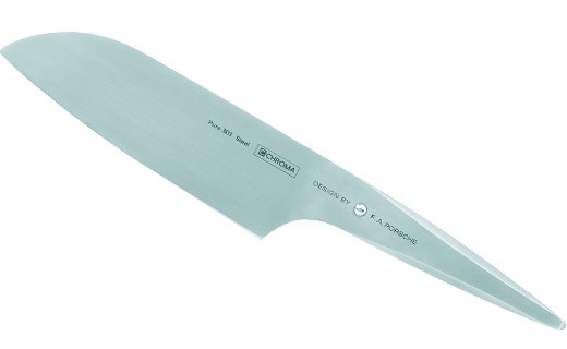 Couteau à légumes Santoku 17 cm - P02 - Chroma, Type 301 Design by F.A. Porsche