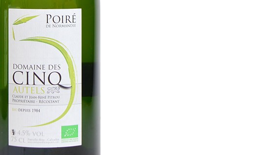 Poiré de Normandie bio - Domaine des Cinq Autels