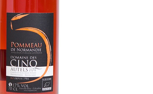 Pommeau de Normandie bio - Domaine des Cinq Autels