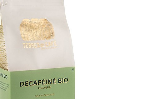 Café décaféiné bio - Mexique - grains - Terres de café
