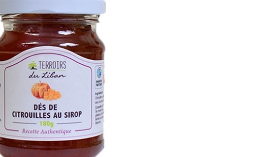 Dés de citrouille au sirop - Terroirs du Liban