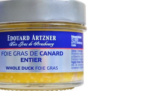 Foie gras de canard entier 100 g - bocal - Edouard Artzner