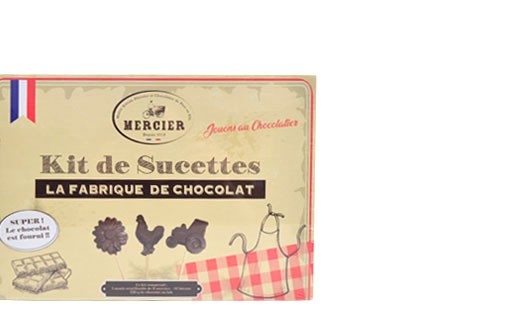 Fabrique à sucettes en chocolat - Chocolaterie Daniel Mercier