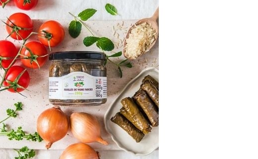 Feuilles de vigne farcies - Terroirs du Liban