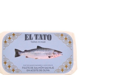 Filet de saumon sauvage à l'huile d'olive - Calle el Tato