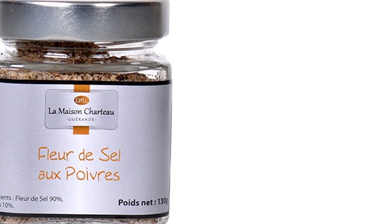 Fleur de sel aux poivres - Maison Charteau