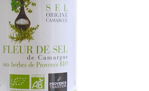 Fleur de sel de Camargue aux herbes de Provence bio - Provence Tradition