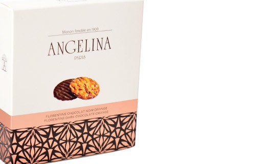 Florentins noir orange - Angelina