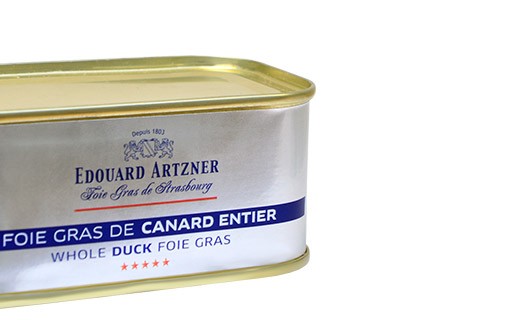Foie gras de canard entier 200 g - Edouard Artzner