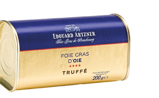 Foie gras d'oie truffé 200g - Edouard Artzner