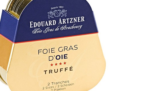 Foie gras d'oie truffé 75g - Edouard Artzner