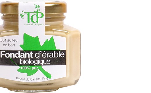 Fondant d'érable bio 100% pur - Terre de Pépites