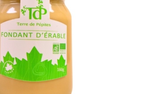Fondant d'érable bio 100% pur - Terre de Pépites