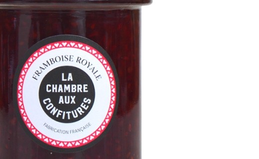 Confiture royale - framboise et champagne - La Chambre aux Confitures