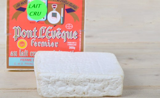 Pont l'Evêque au lait Cru - Edélices Fromagerie