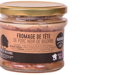 Fromage de tête de porc noir de Bigorre - Padouen