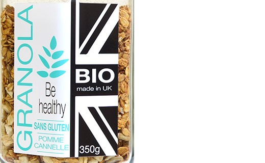 Granola bio et sans gluten - Pomme Cannelle - Terre de Pépites