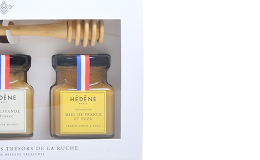 Coffret miel trésor de la ruche - Rose, lavande & yuzu - Hédène