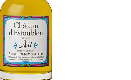 Huile d'olive aromatisée à l'ail - Château d'Estoublon