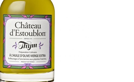 Huile d'olive aromatisée au thym - Château d'Estoublon