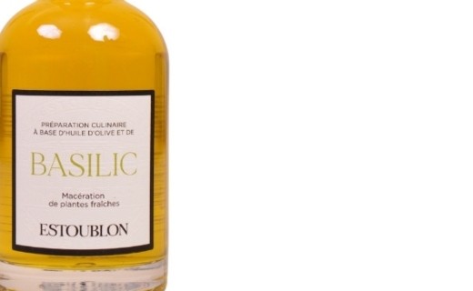 Huile d'olive aromatisée au basilic - Château d'Estoublon