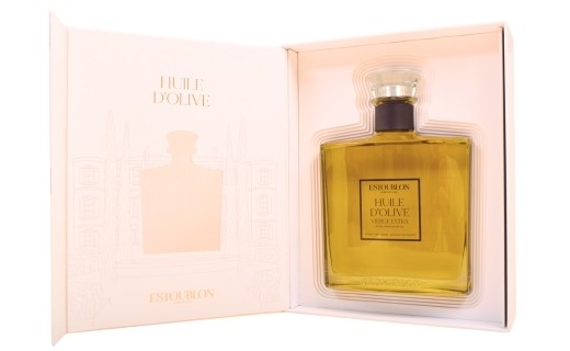 Huile d'olive vierge extra - flacon couture - Château d'Estoublon