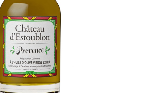 Huile d'olive aromatisée aux herbes de provence - Château d'Estoublon